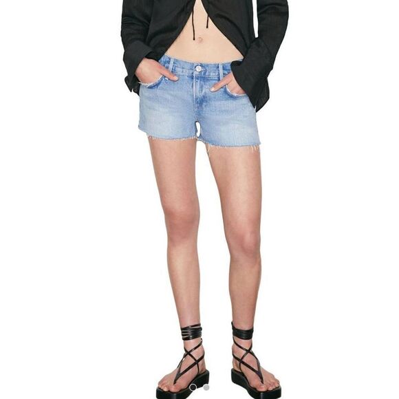 Frame Le Cutoff Denim Shorts 26 - Picture 1 of 9
